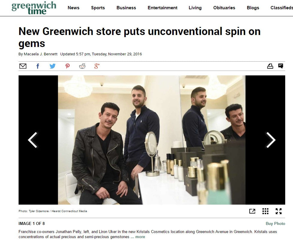 New Kristals Cosmetics Store Opens in Greenwich, CT